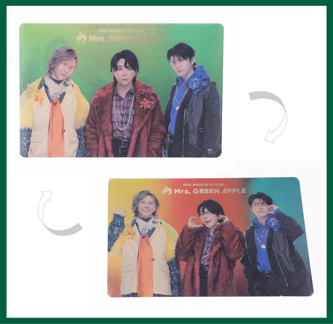 Mrs. GREEN APPLE 10 COMPLETE BOX　ポスター付き