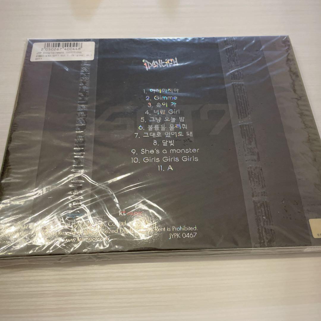 GOT7 identify サイン入りCD ※お値下げしました