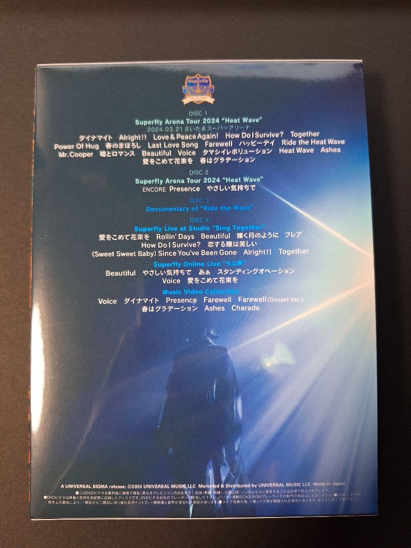 【スーパーフライ】Superfly Ride the Wave DVD