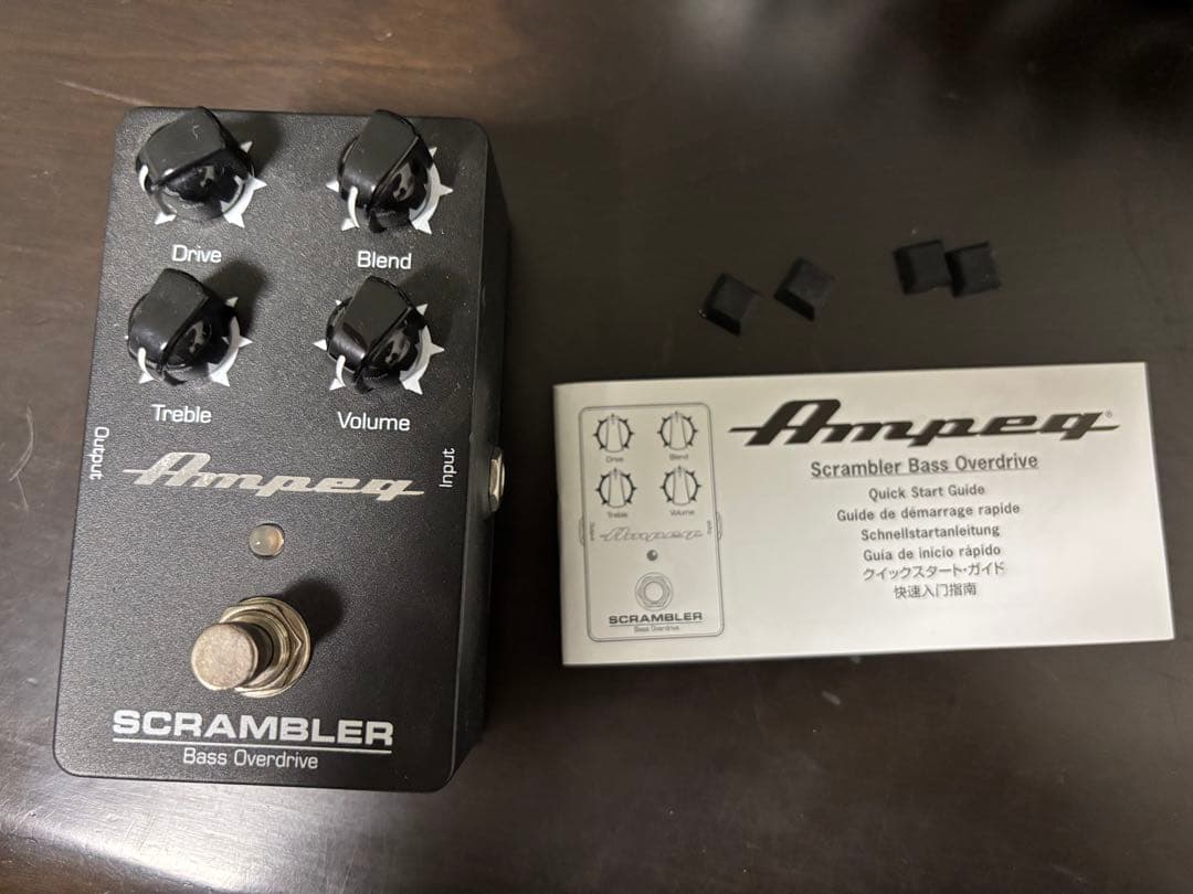Ampeg SCRAMBLER Bass Overdrive ベース歪み 美品