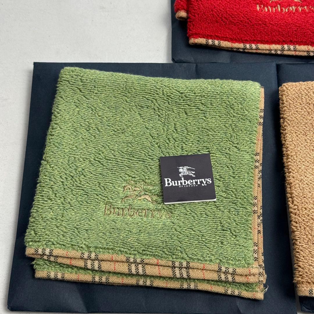 DA313 Burberry'sバーバリー ハンカチ5点セット