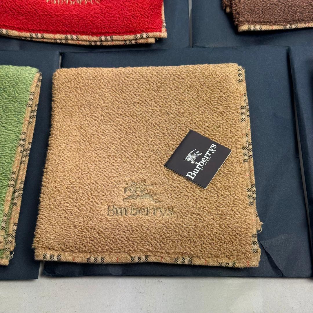 DA313 Burberry'sバーバリー ハンカチ5点セット