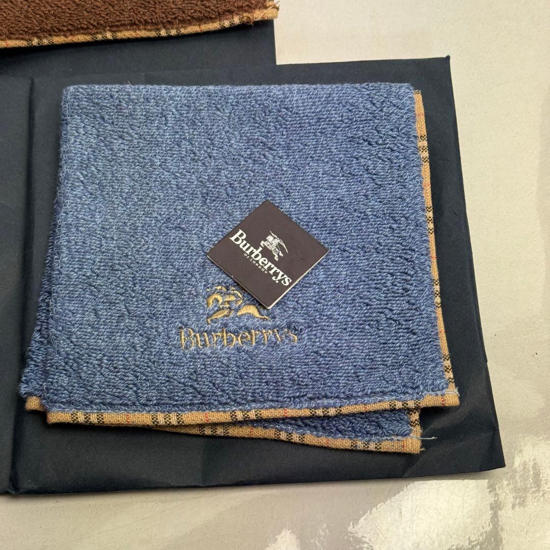 DA313 Burberry'sバーバリー ハンカチ5点セット