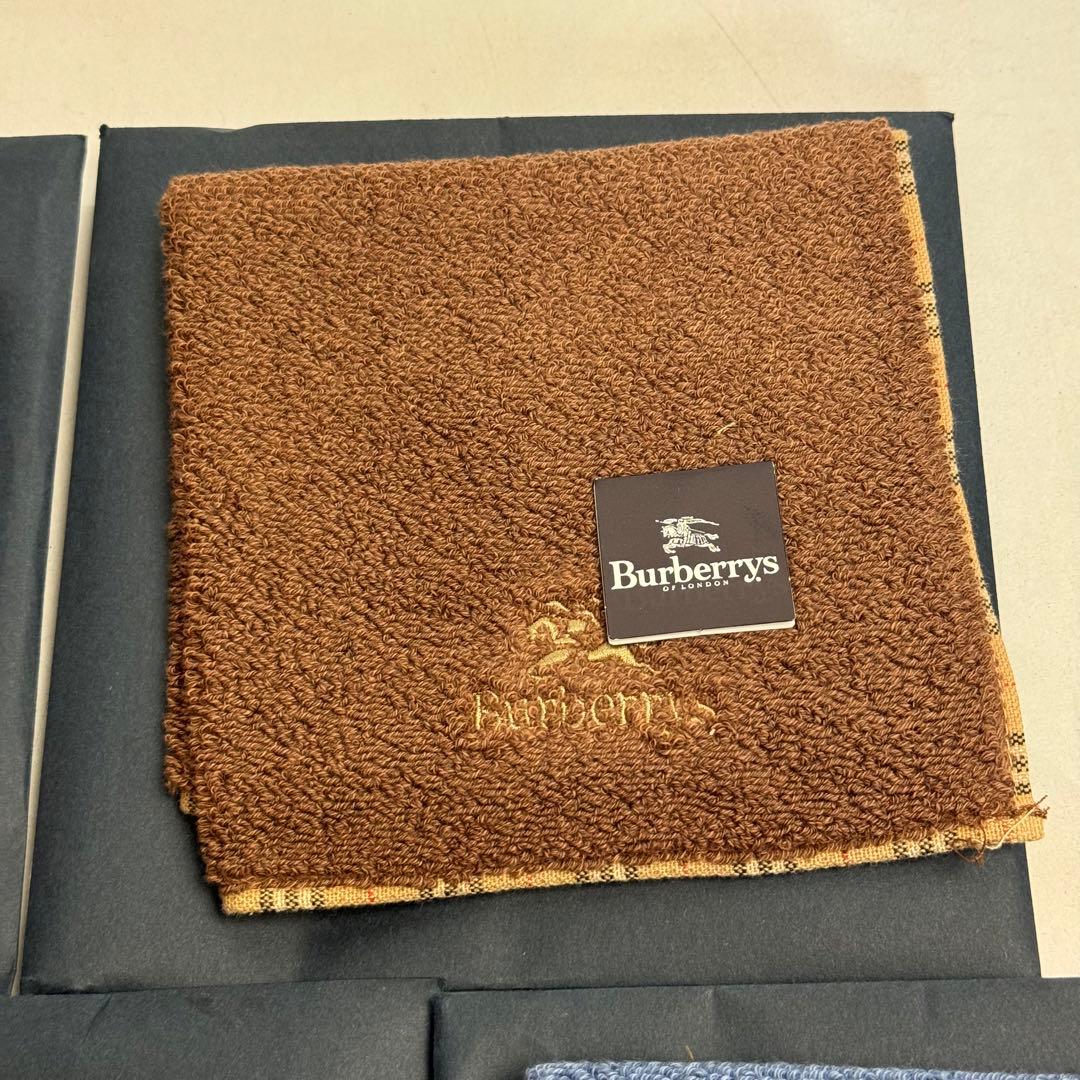 DA313 Burberry'sバーバリー ハンカチ5点セット
