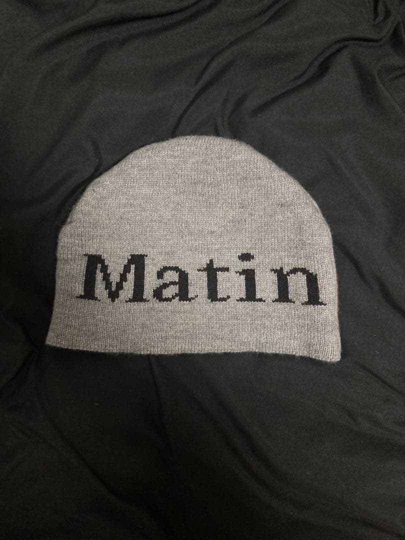 【正規品】Martin Kim ビーニー グレー
