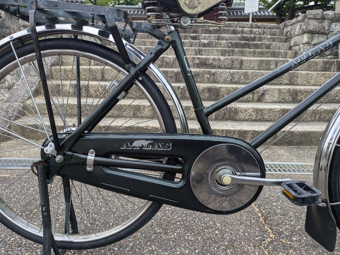 美品　丸石　実用車　昭和　レトロ　自転車