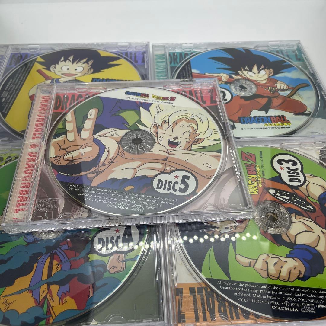 「ドラゴンボール」「ドラゴンボールZ」大全集 アニメ・サントラ 完全保存版