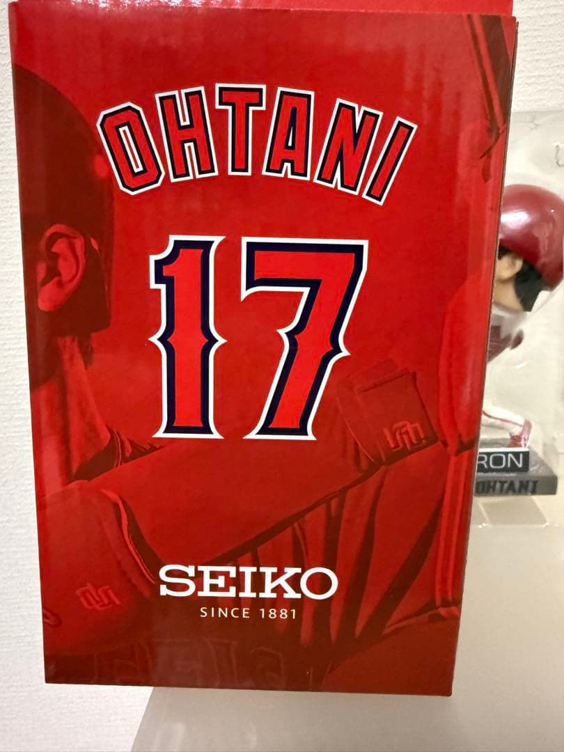 【新品未使用】大谷翔平選手ボブルヘッド　seiko アストロン　➕キーホルダー