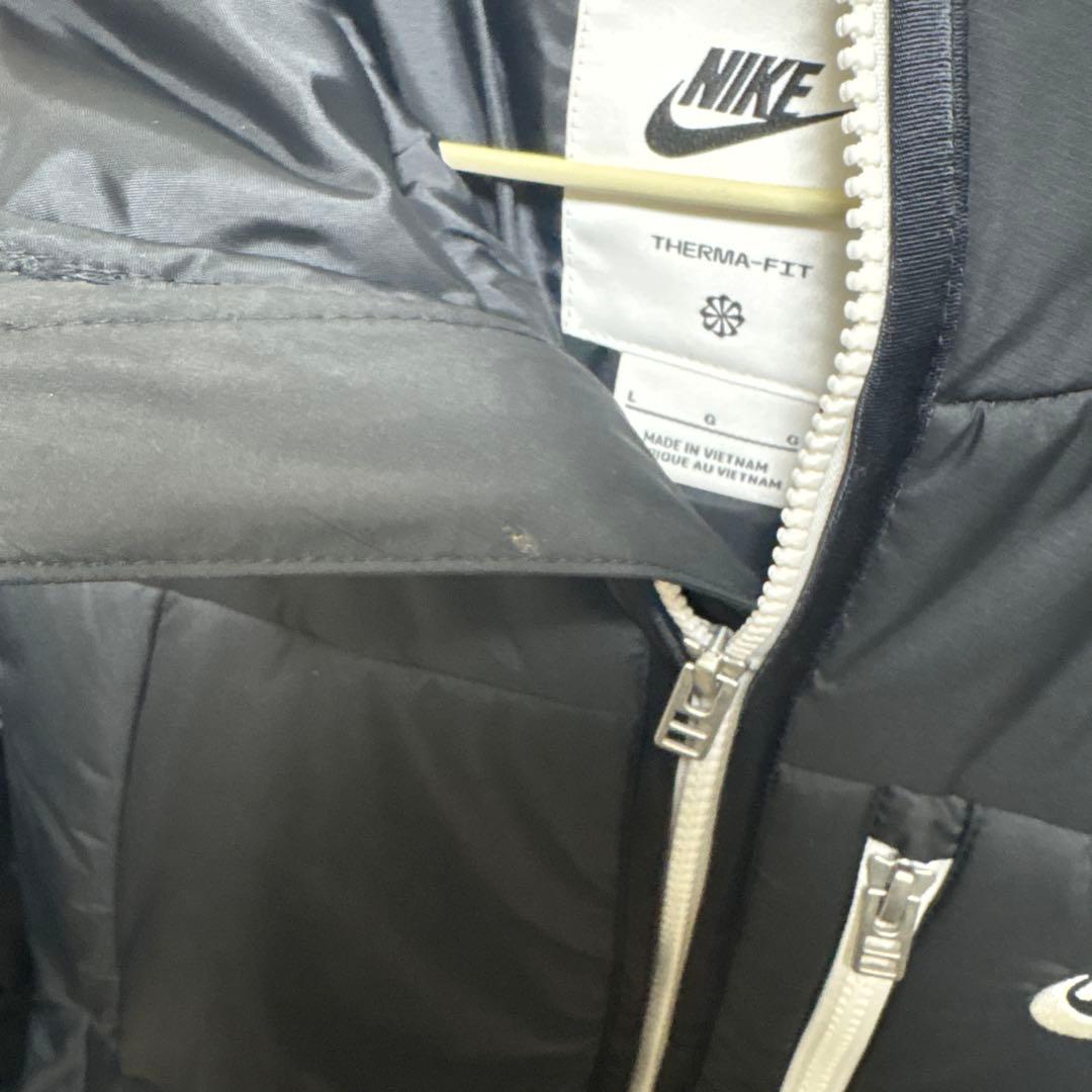 Nike ブラック ベンチコート Therma-FIT