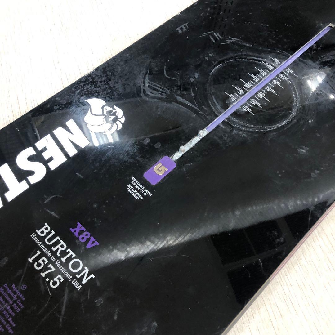 【希少モデル】Burton X8V スノーボード 157.5cm バートン