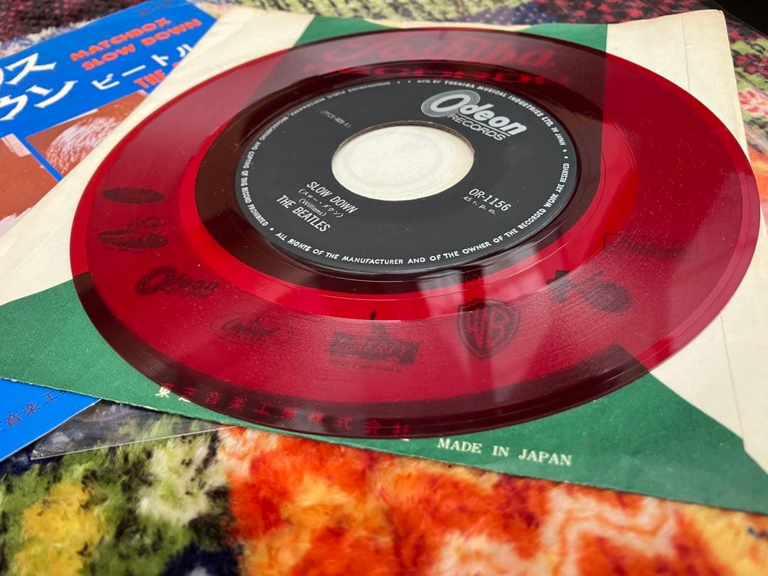 極上の赤盤　ジャケも未だふあり感あり　赤盤は今や稀少タイトル　マッチボックス