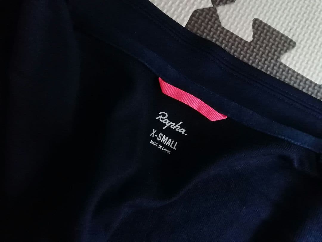 即発送　美品Rapha ネイビー XSブルベジャージ
