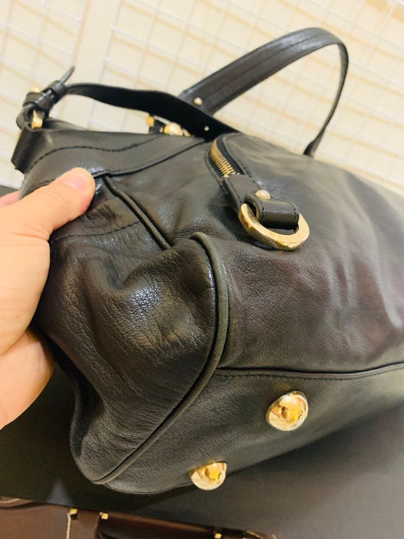 【まあまあ美品】BALLY バリー　2way トート　ショルダーバッグ 本革