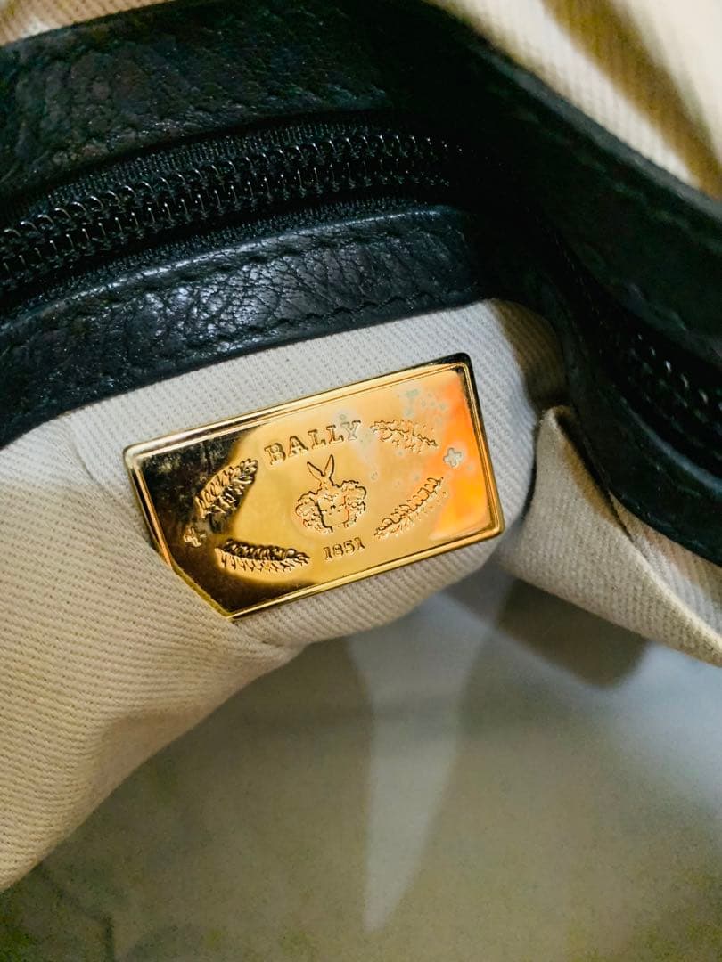 【まあまあ美品】BALLY バリー　2way トート　ショルダーバッグ 本革