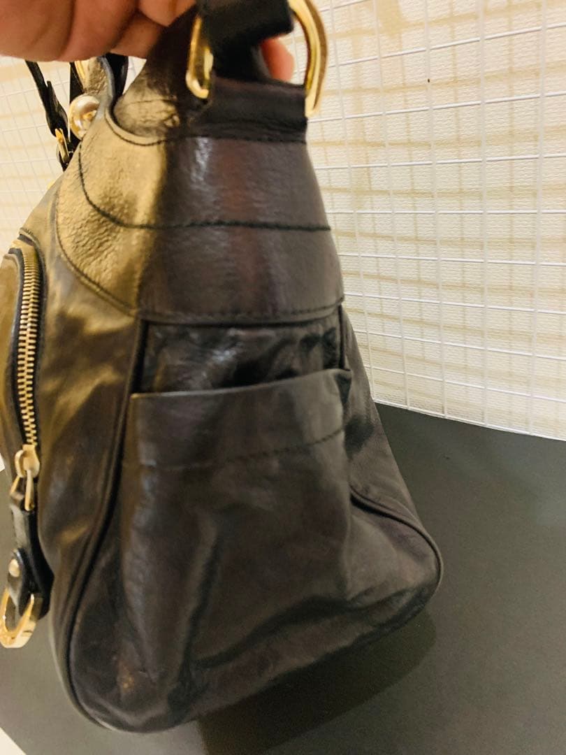 【まあまあ美品】BALLY バリー　2way トート　ショルダーバッグ 本革