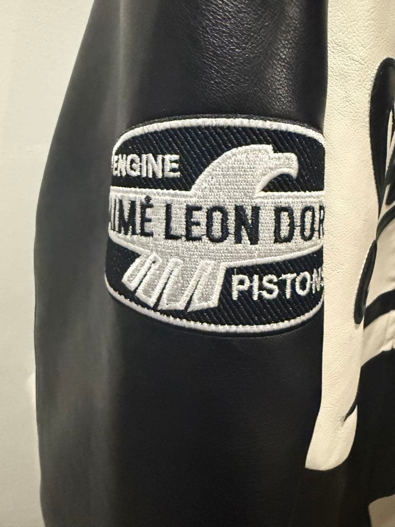 ジャケット・アウター Aime Leon Dore Caferacer leatherjacket