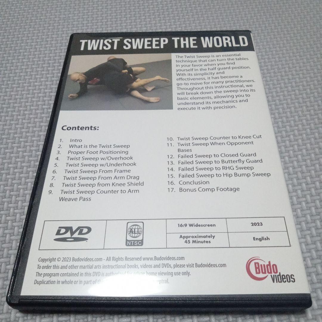 TWIST SWEEP THE WORLD 　DVD　柔術