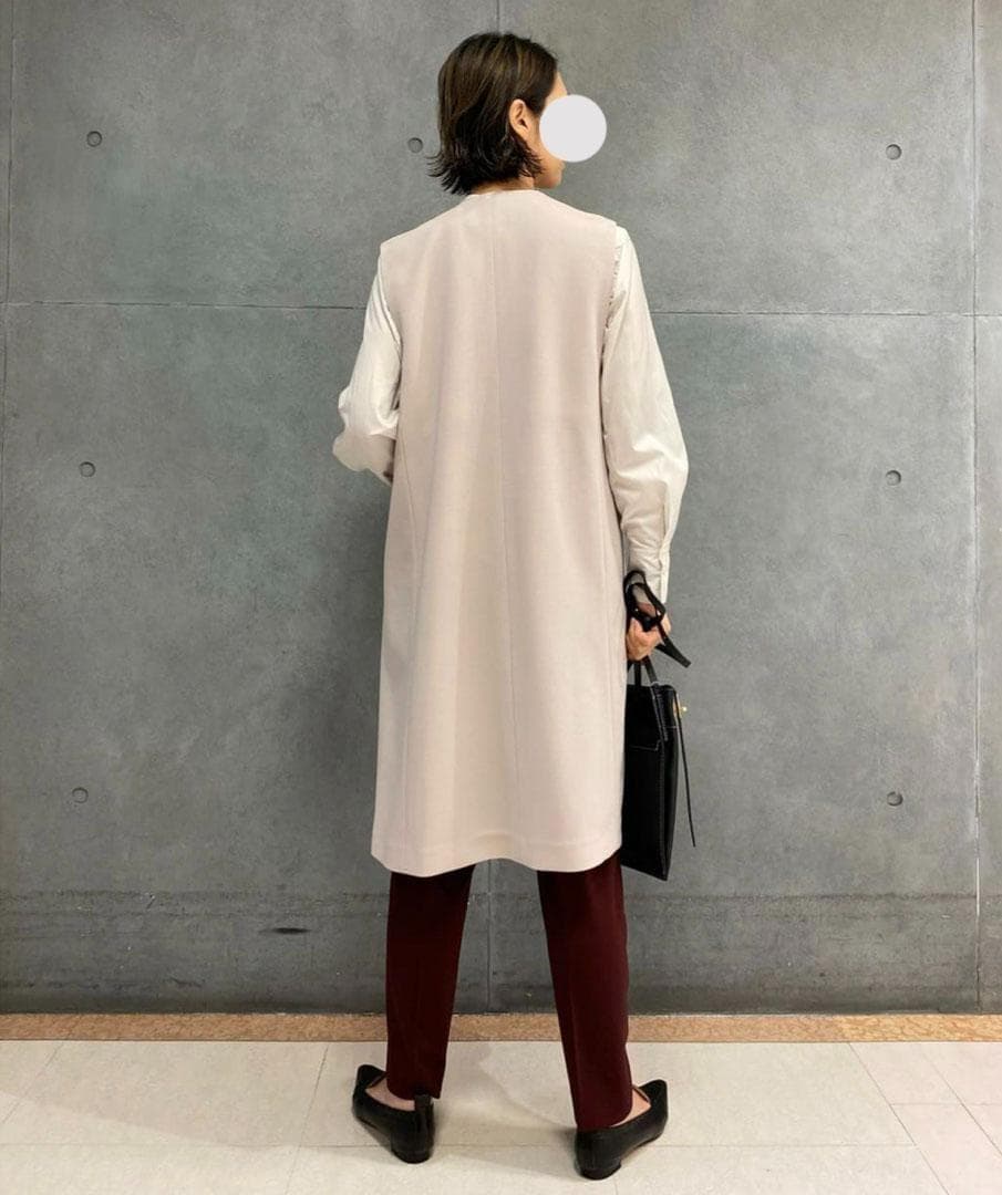 美品 トゥモローランド ボールジィ 2,3万円 ロングジレ ロングベスト 436