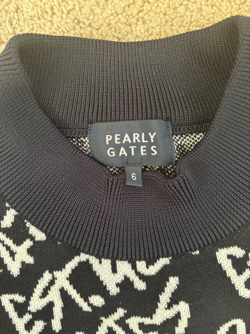 PEARLY GATES ニットセーター ゴルフ サイズ6(XL)