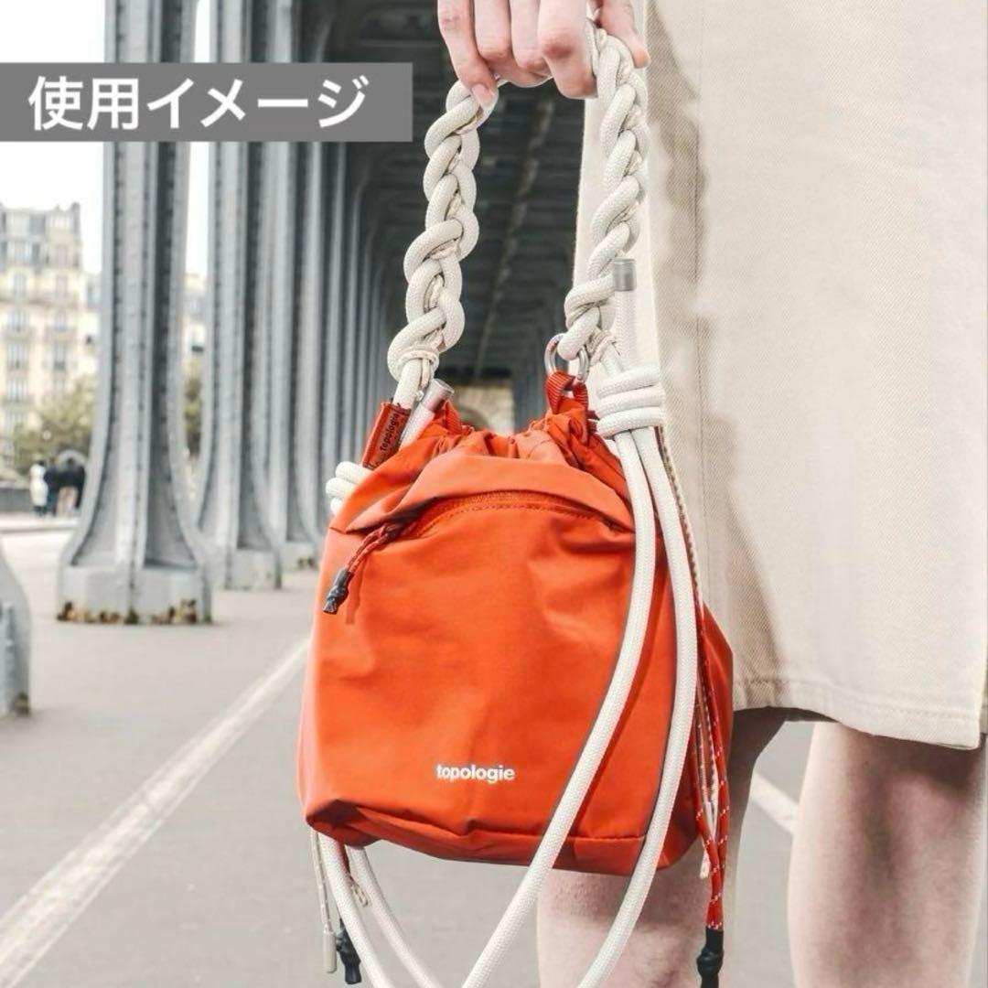 Topologie トポロジー 8.0mm ブレイデッド オーロープ　シルバー