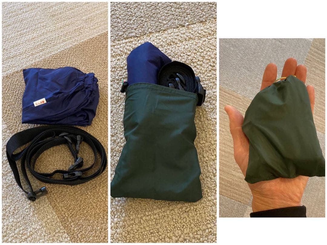 軽量輪行バッグ　折りたたみ用