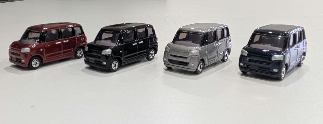 【改造トミカ】DAIHATSU　ムーヴキャンバス セオリー7台セット