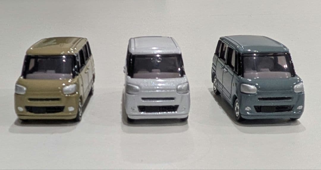 【改造トミカ】DAIHATSU　ムーヴキャンバス セオリー7台セット