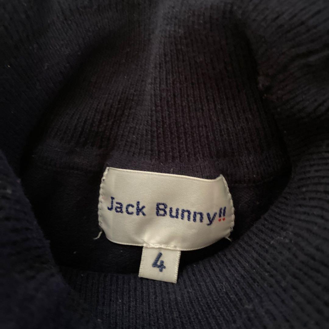 格安‼️JACABUNNY ネイビー タートルネック size4⛳️