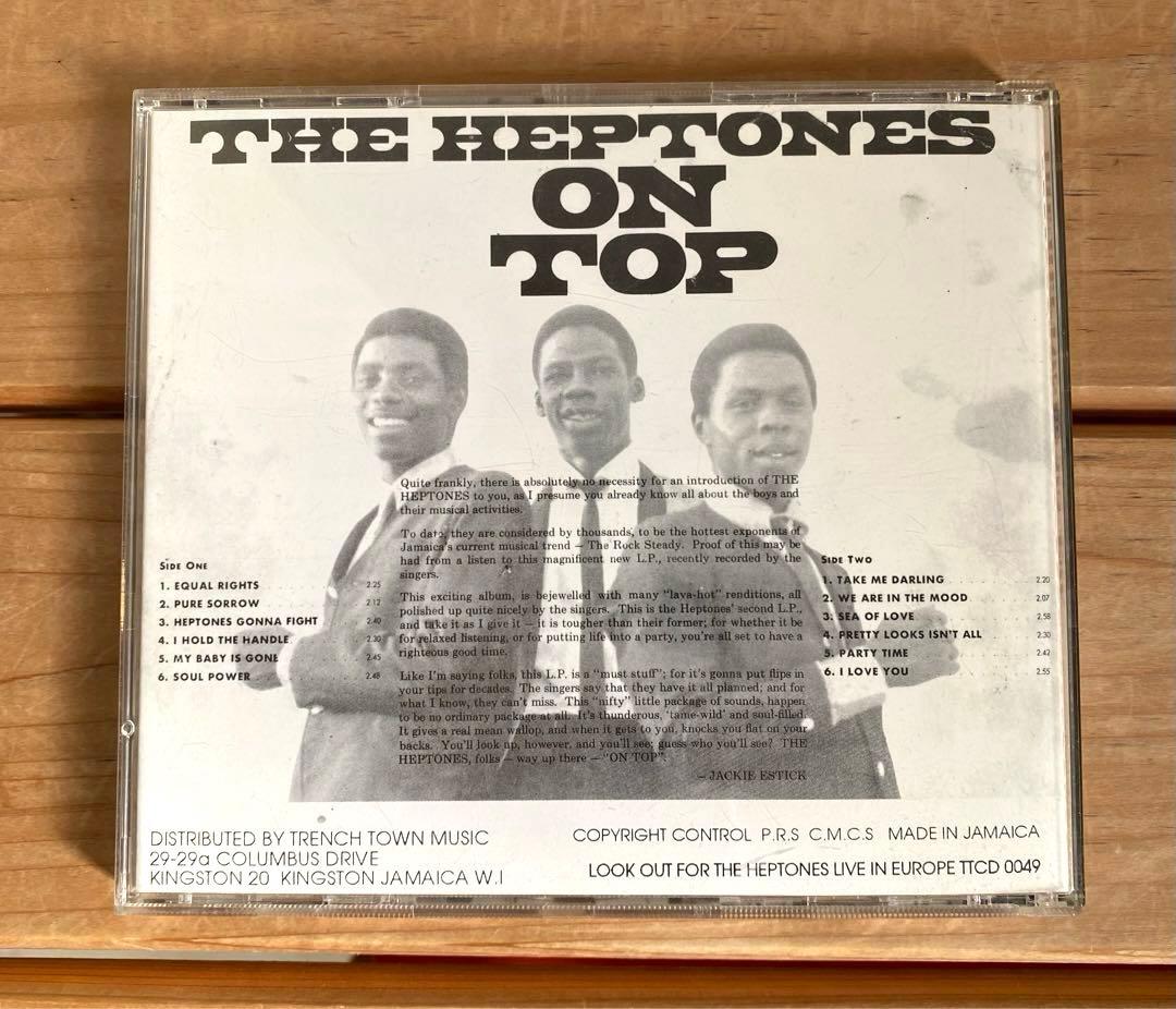 激レア レゲエ CD THE HEPTONES ON TOP ジャマイカ盤