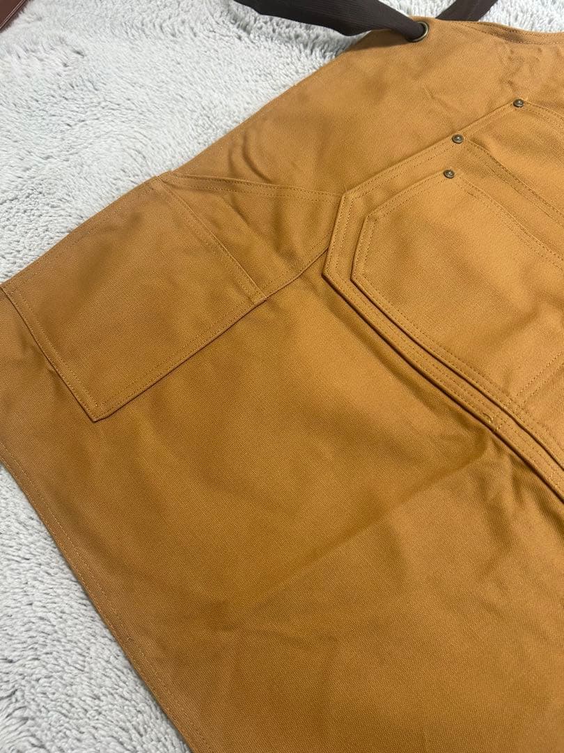 Carhartt カーハート ブラウン エプロン キャンバス たすき掛け ダック