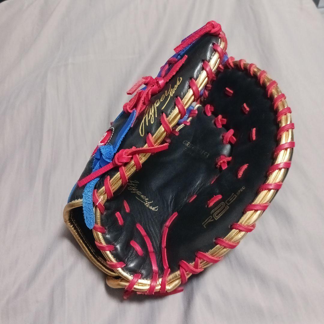 最終値下げ!ローリングス Rawlings 軟式 ファーストミット 青/黒