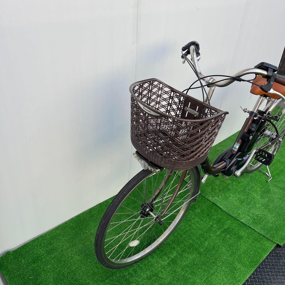 Panasonicパナソニック電動アシスト自転車26インチ ブラウン