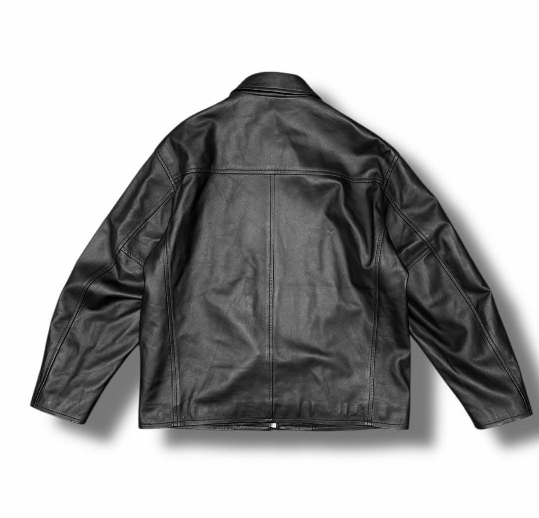 ジャケット・アウター Graphpaper Sheep Leather Riders Jacket