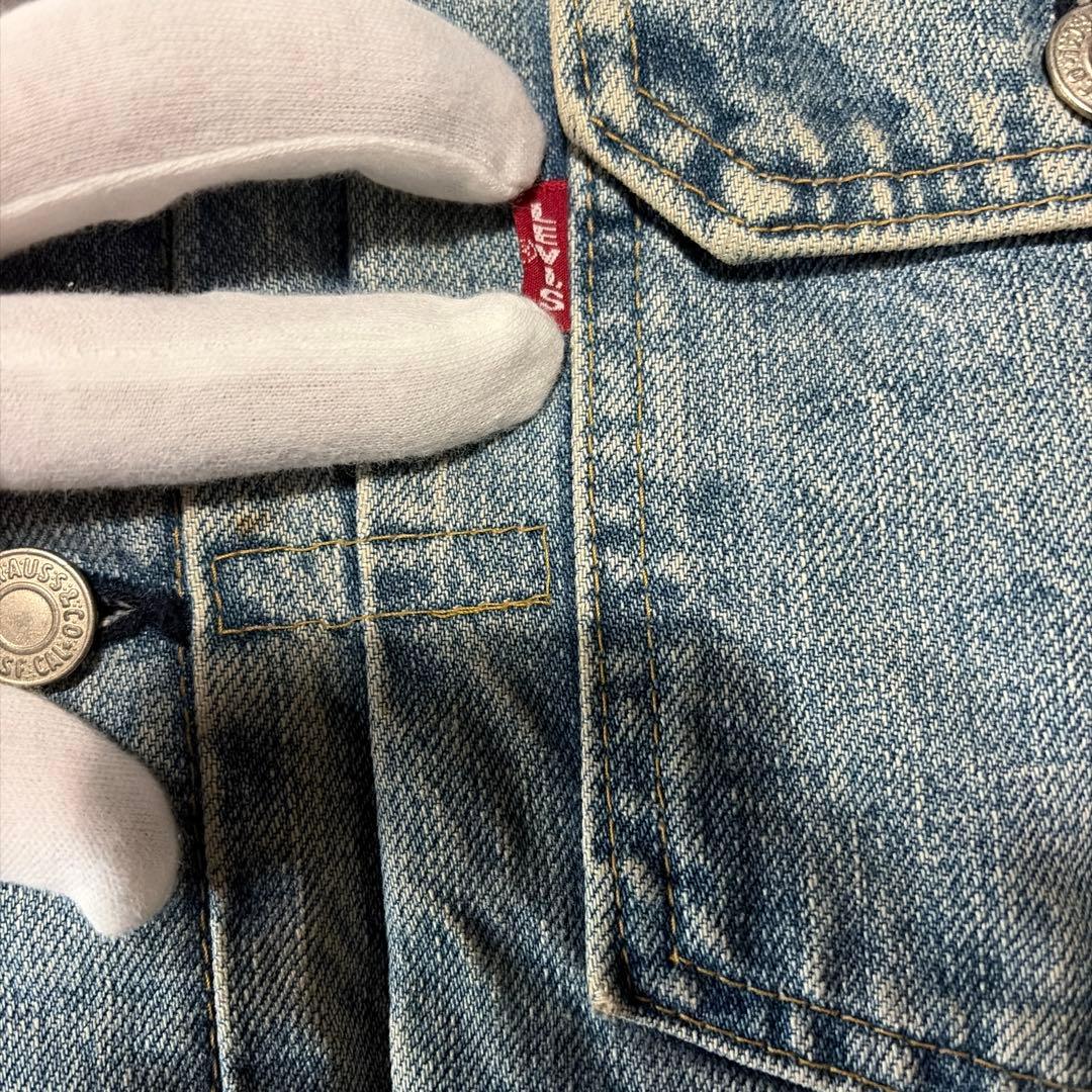 テ*プ様 入手困難70502ファースト1stリバーイスLevi’s日本製Gジャン