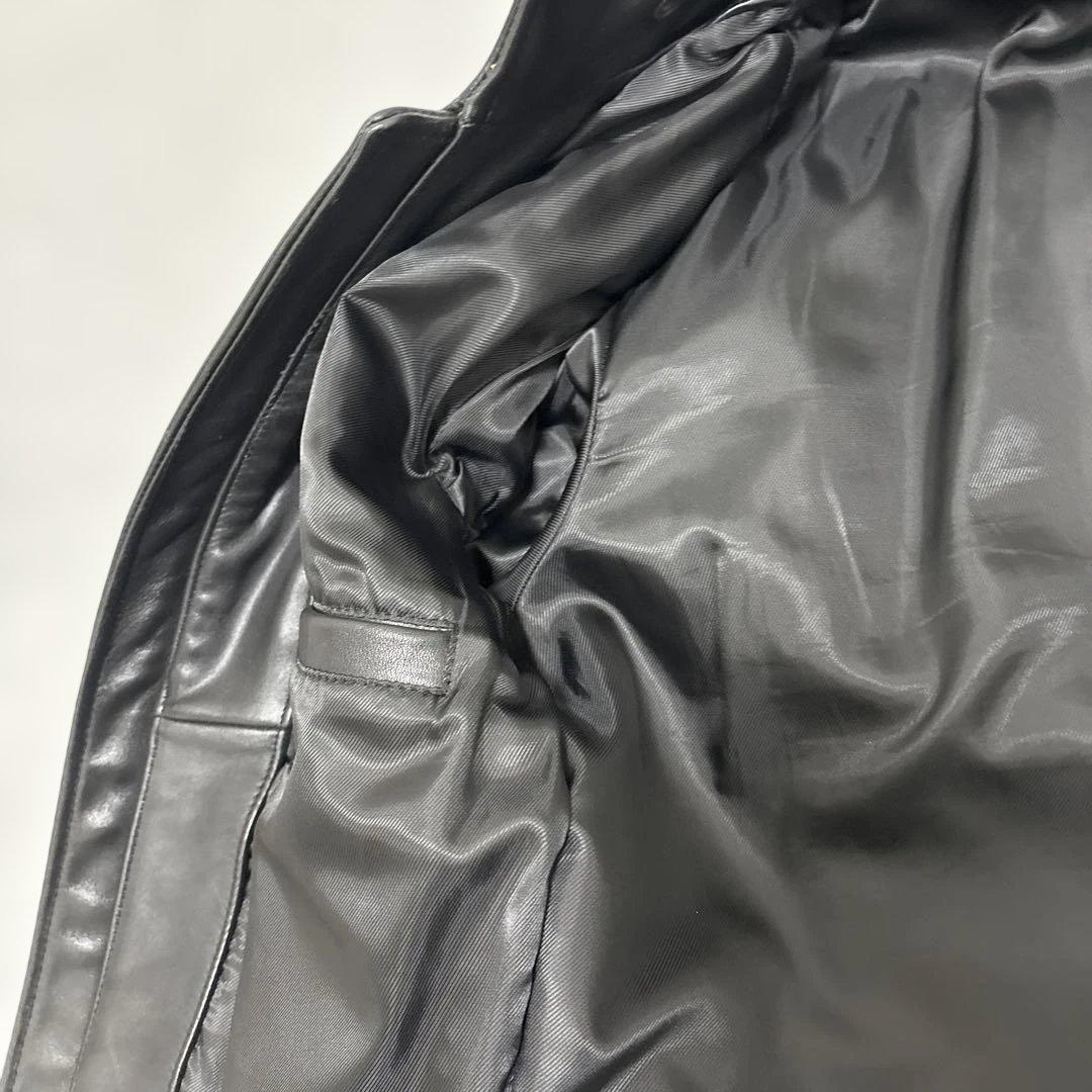 美品　カウレザー Wind Armor シングルライダースジャケット M