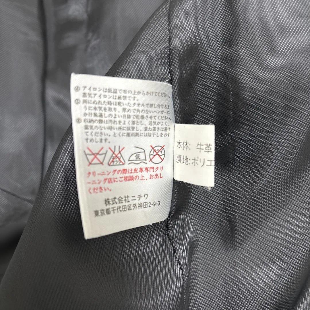 美品　カウレザー Wind Armor シングルライダースジャケット M