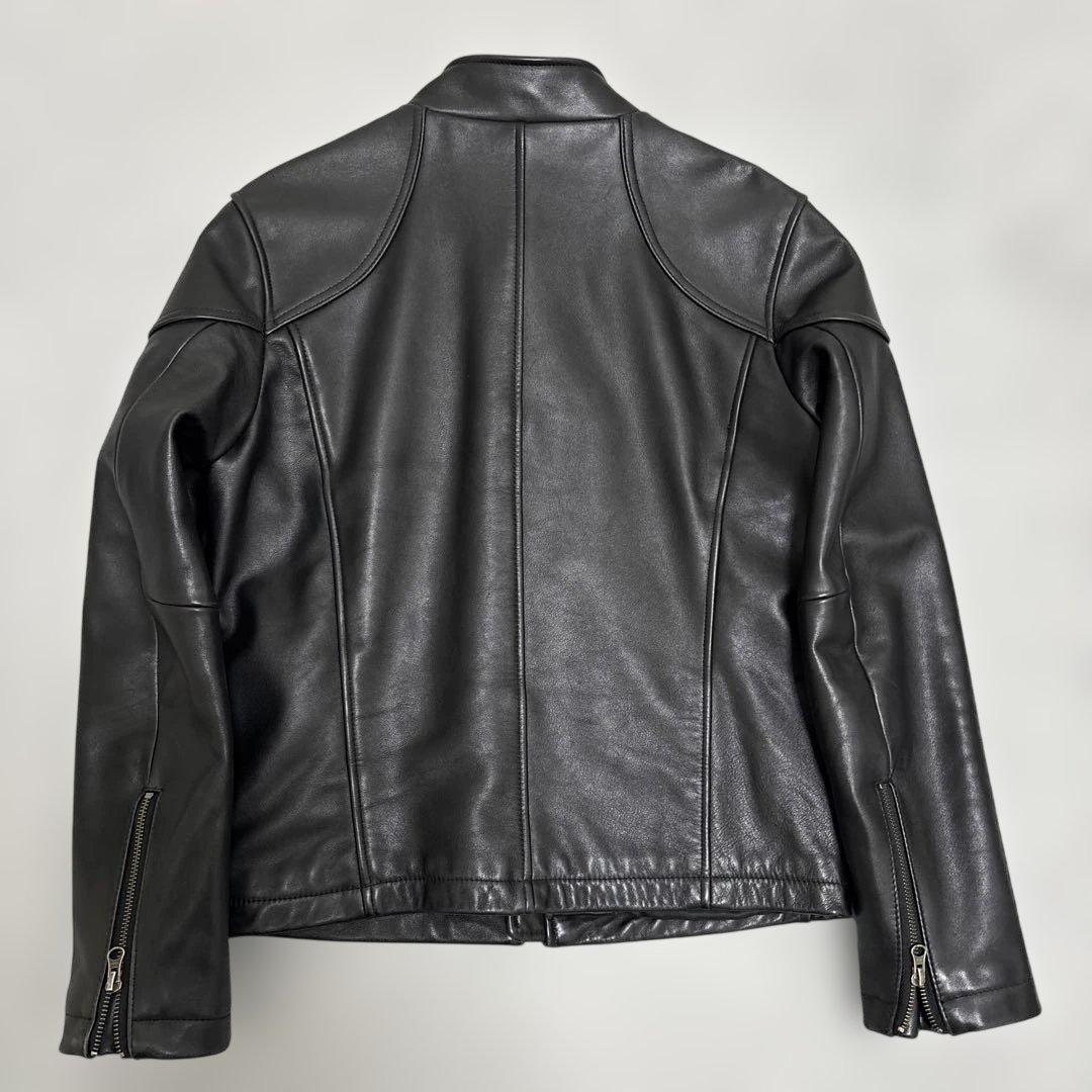 美品　カウレザー Wind Armor シングルライダースジャケット M