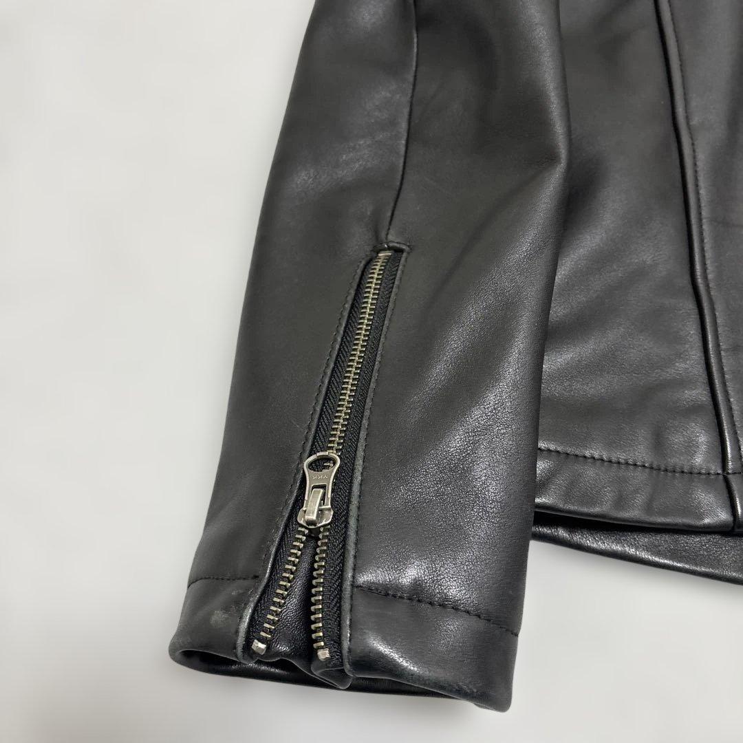美品　カウレザー Wind Armor シングルライダースジャケット M