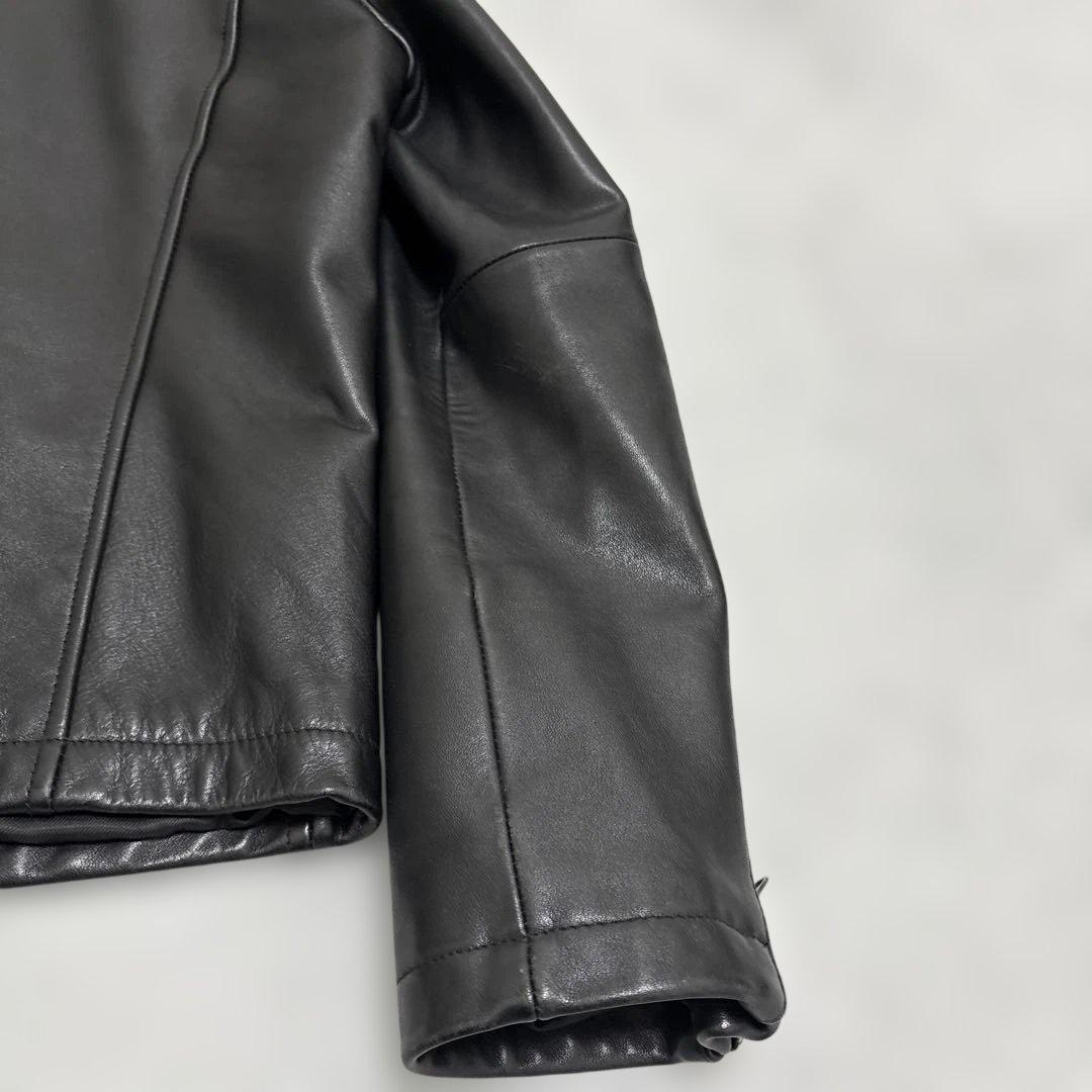 美品　カウレザー Wind Armor シングルライダースジャケット M
