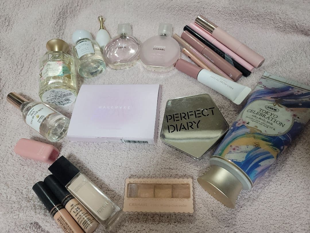 デパコス入り コスメ大量まとめ売り DIOR WAKE MAKE キャンメイク