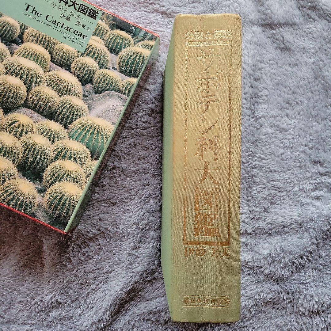 【貴重品！】サボテン科大図鑑　箱あり　絶版書　古書