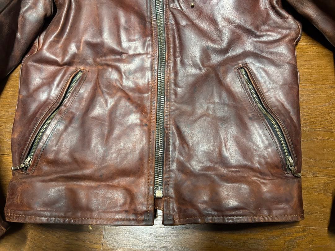 USA製 VANSON ホースハイド レザージャケット サイズ36