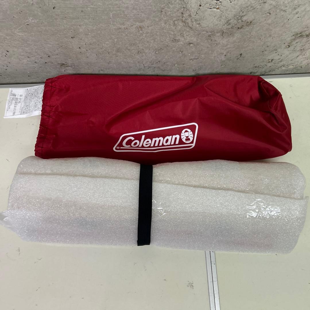 未使用　Coleman コールマン　アウトドアワゴンウッドロールテーブル