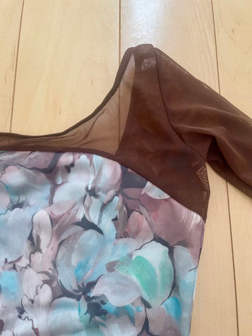 【美品】Leotard. Tokyo 7分袖レオタード Mサイズ