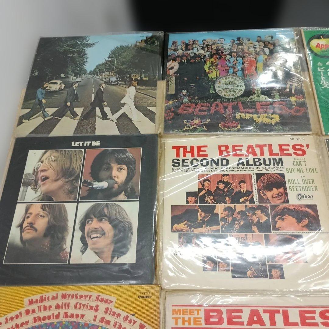 The Beatles レコード コレクション　11枚 うち赤盤9枚