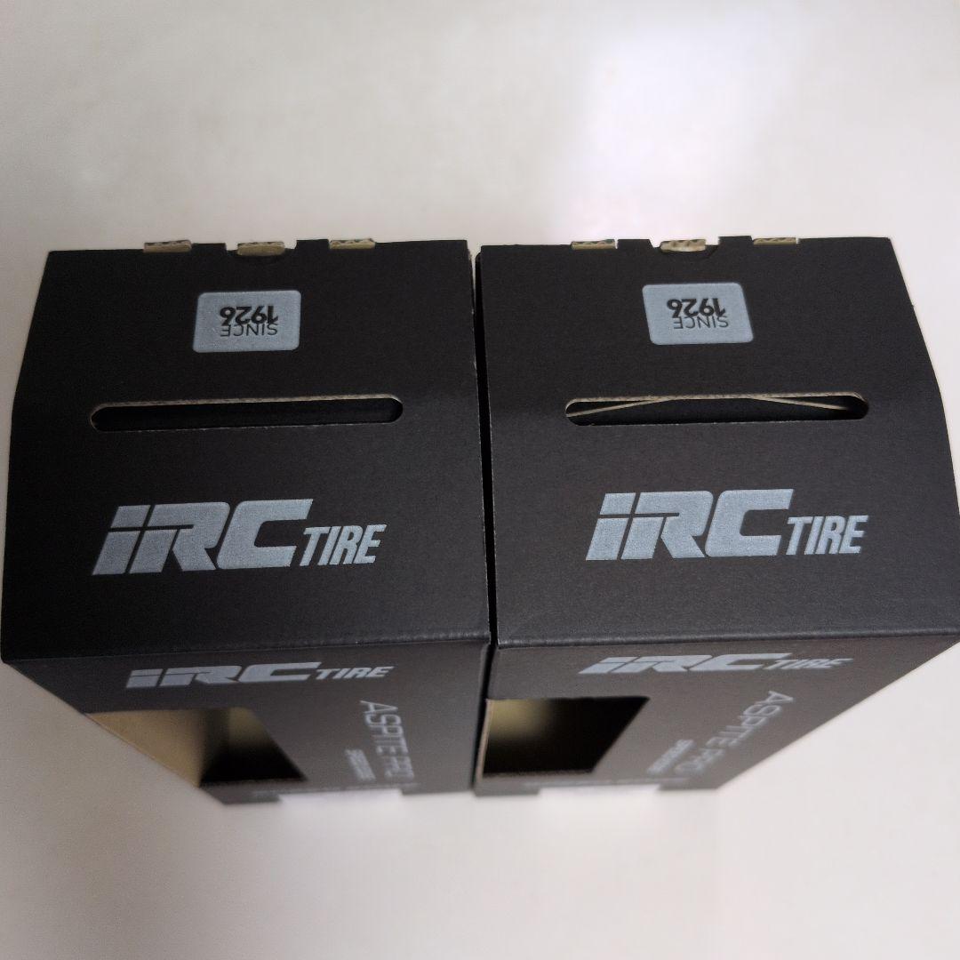 IRC ASPITE PRO SPEED EDGE 700x28c2本とチューブ
