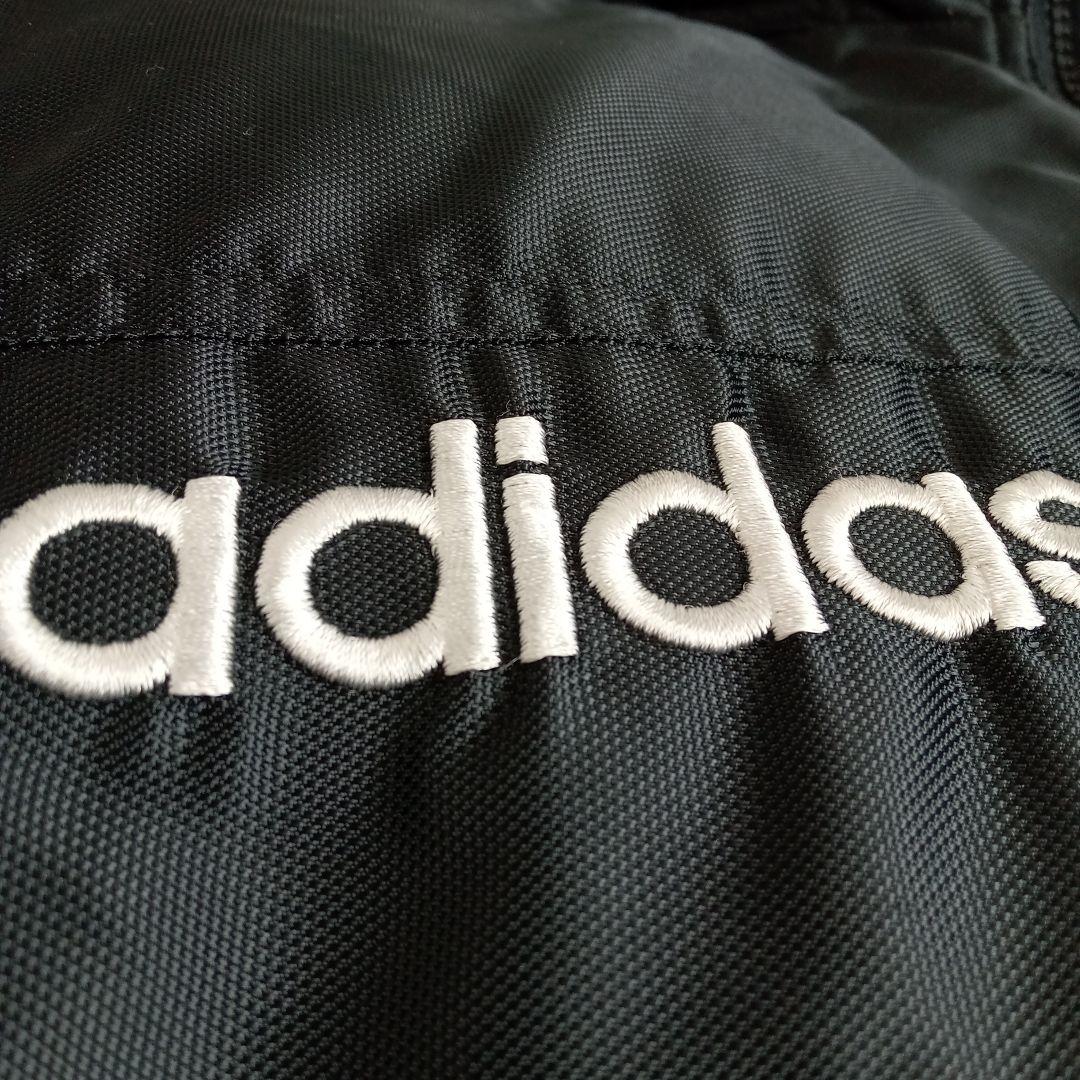 adidas　ヴィンテージ　ダウン　ベンチコート　ロング　肉厚　L