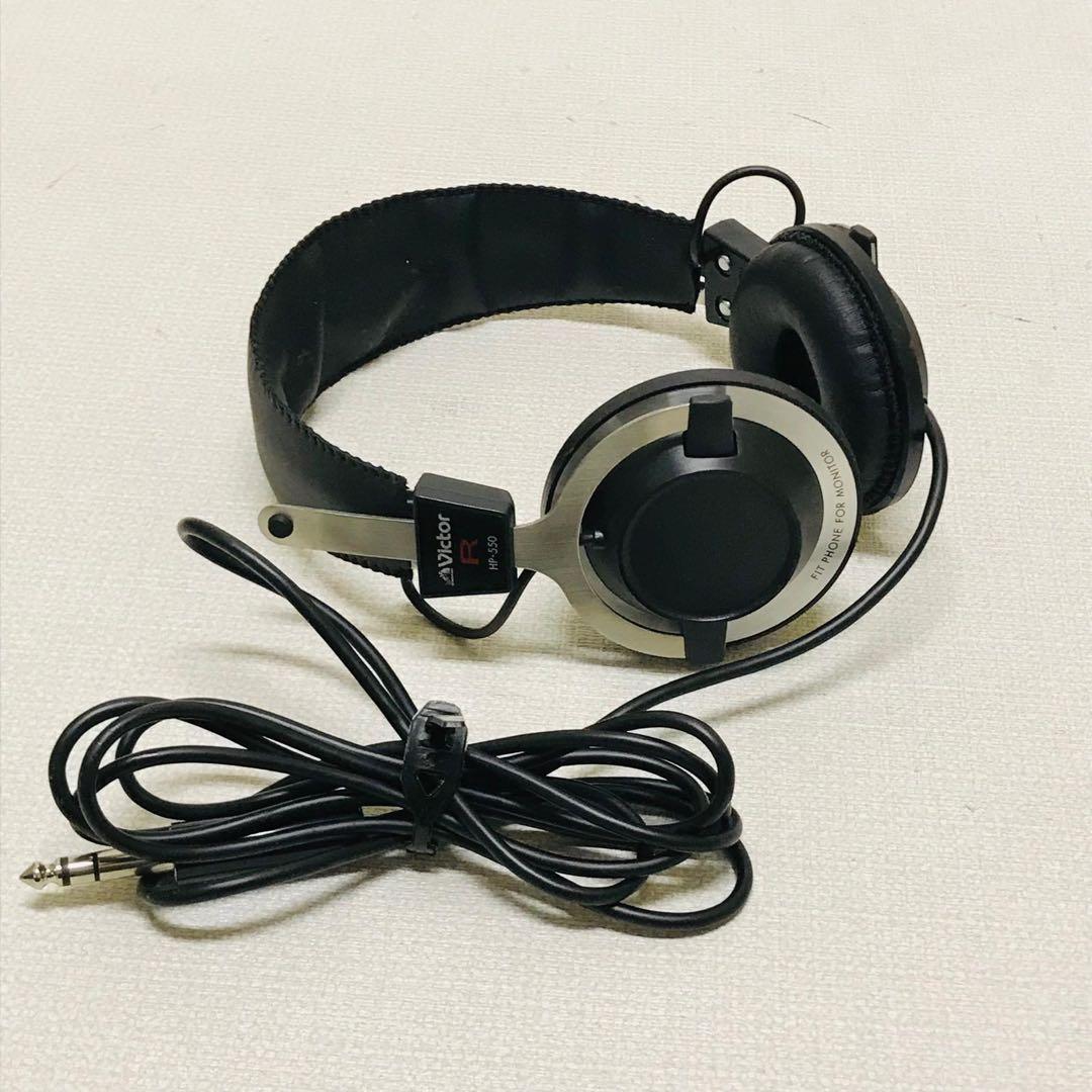 Victor HP-550 ヘッドフォン（良好な状態）