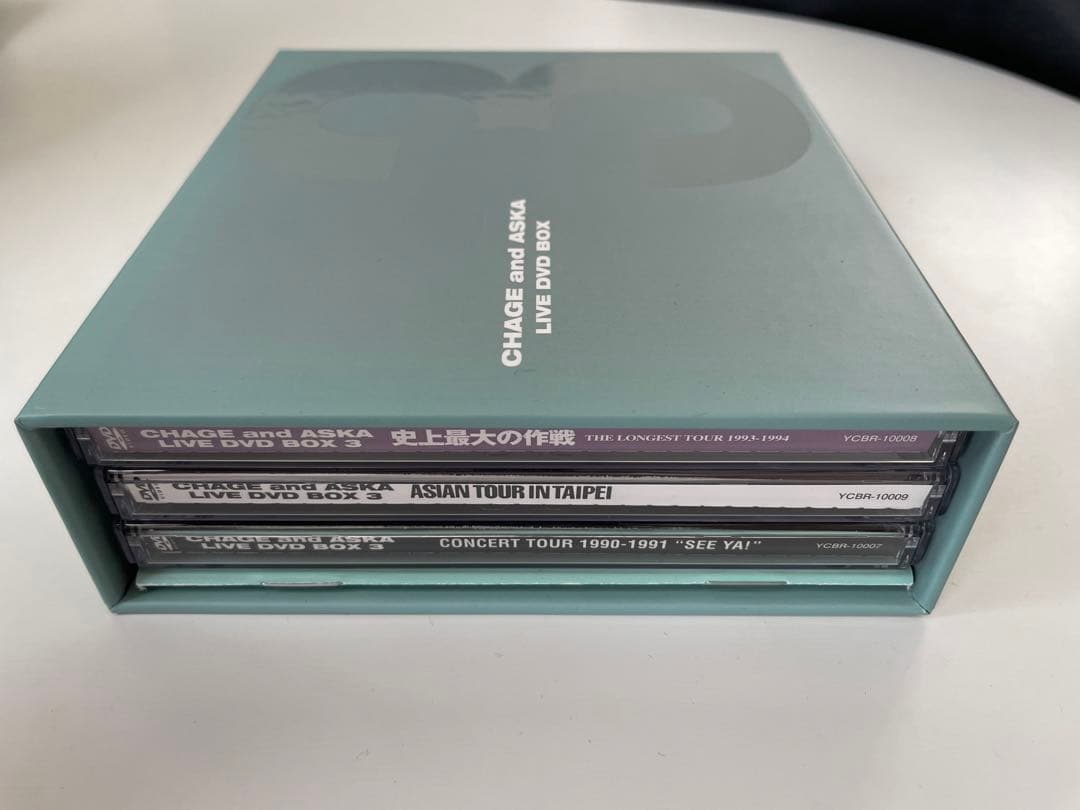 チャゲアンドアスカ、CHAGE and ASKA LIVE DVD BOX 3
