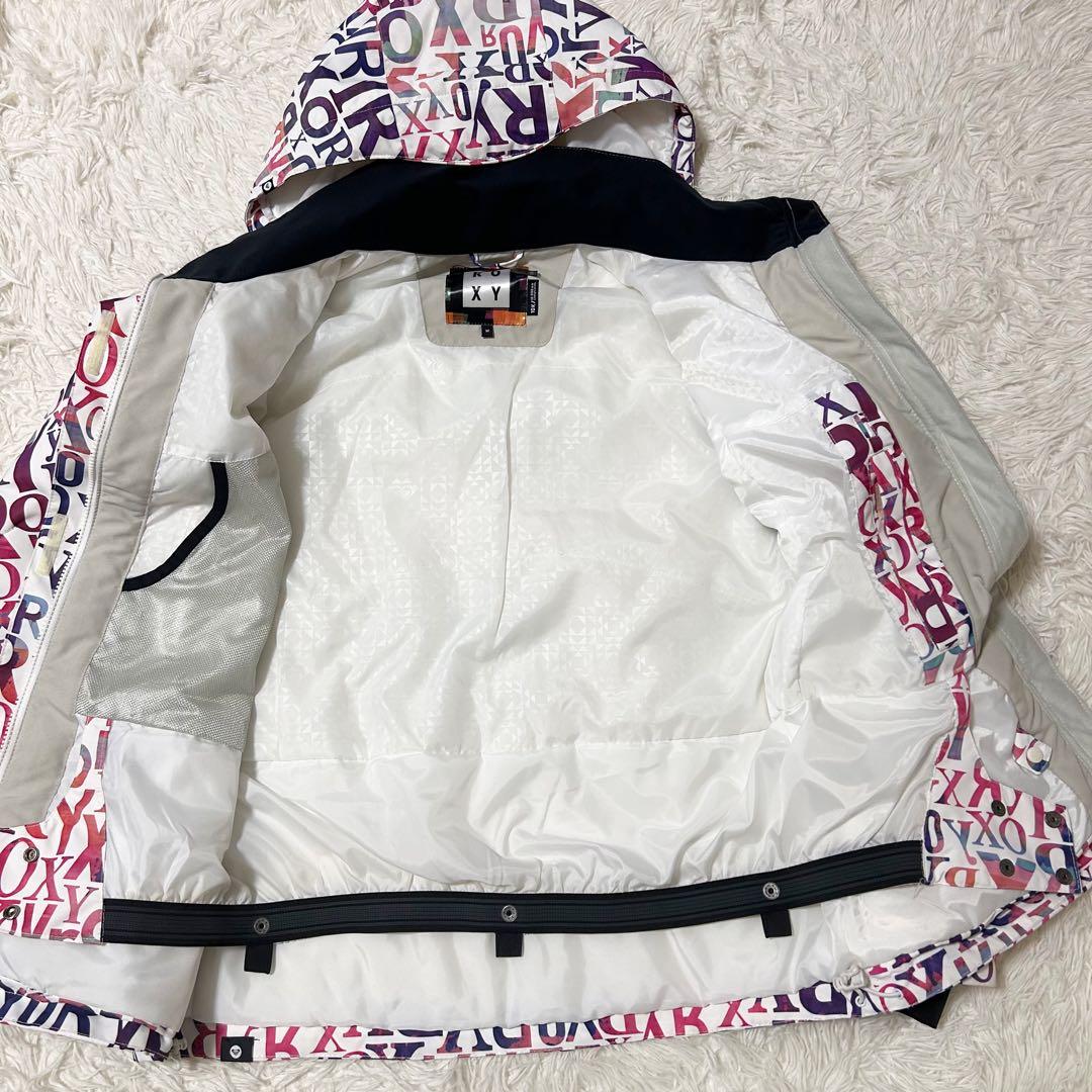 ROXY ロキシー スキー スノーボード 上下 レディース パステル 総柄 M